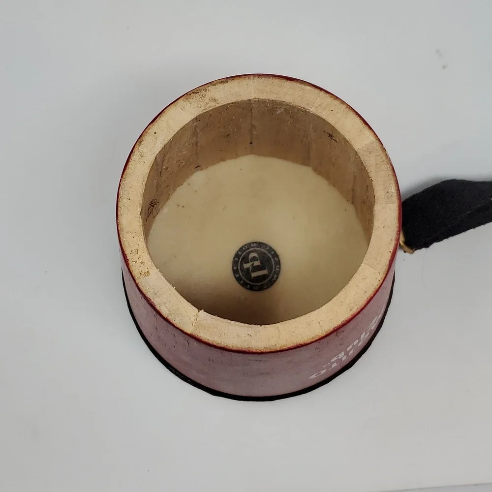 LP Bongo Drum Mojito Club Neck Strap Red Wood